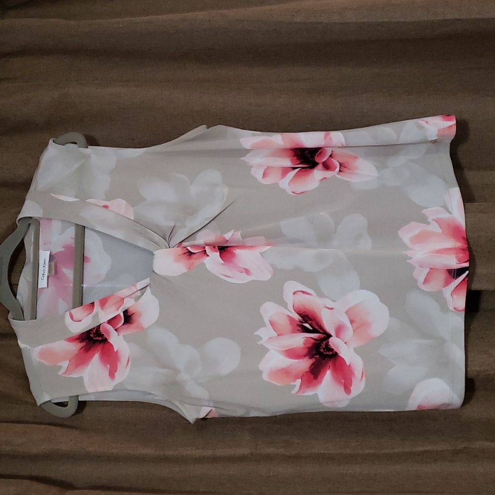 CALVIN KLEIN blouse size L